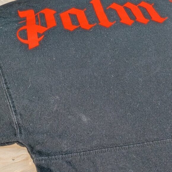 Palm Angels Black and Orange Long Sleeve T Shirt - Picture 9 of 9